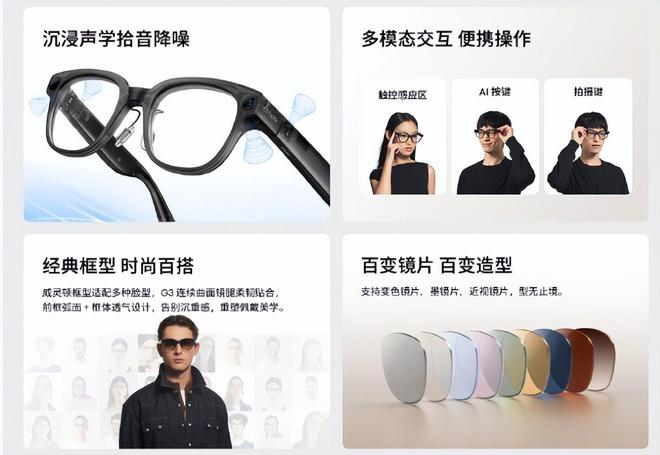 Snap：全天佩戴无负担智能眼镜新选择澳门新葡京网页魅族AI拍摄眼镜StarV(图2)